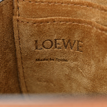 Loewe Calfskin Jacquard Mini Gate Dual Bag Tan 6 of 12