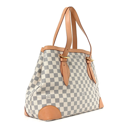Louis Vuitton Damier Azur Hampstead MM 3 of 9