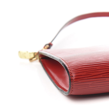 Louis Vuitton Epi Pochette Accessories 24 Rouge 8 of 11