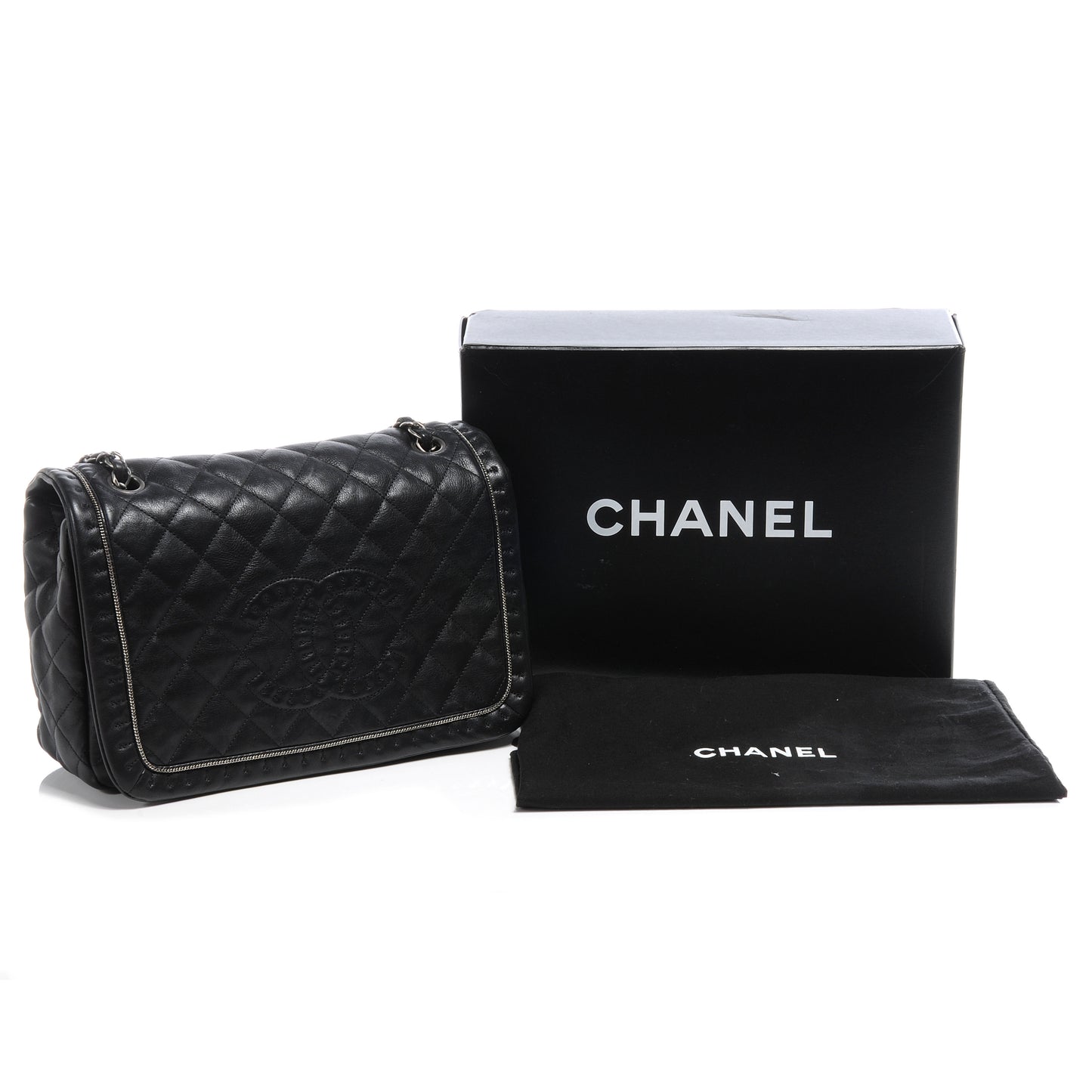 Leather Istanbul Flap Black