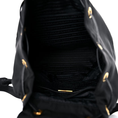 Prada Tessuto Nylon Robot Backpack Black Multicolor 4 of 12
