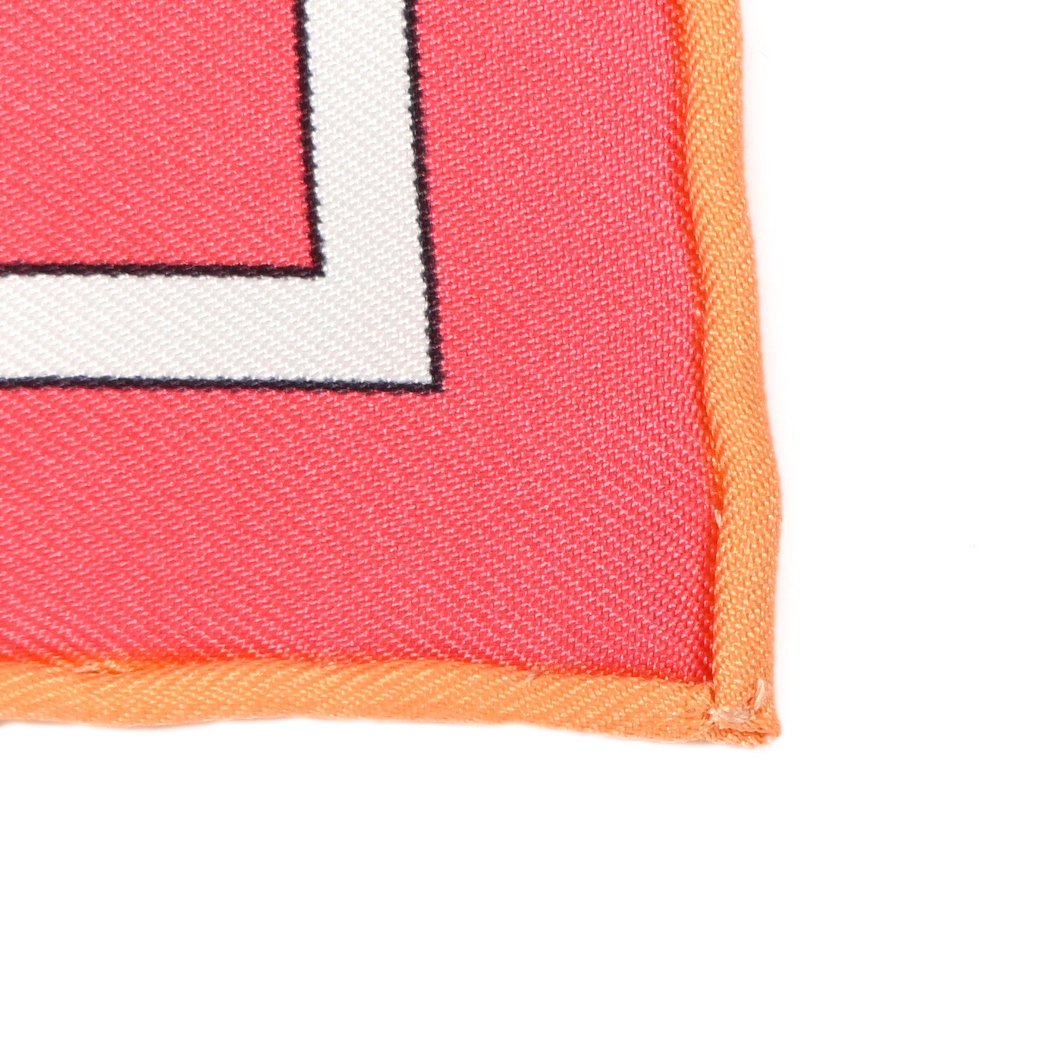 Hermes Silk Le Sacre De L'Hiver Pocket Square 6 of 10
