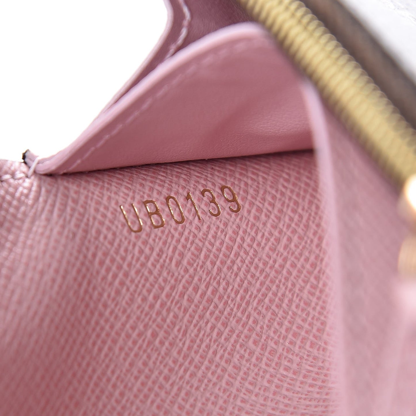 Monogram Rosalie Coin Purse Rose Ballerine