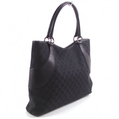 Gucci Canvas Signature GG Tote Black 4 of 13