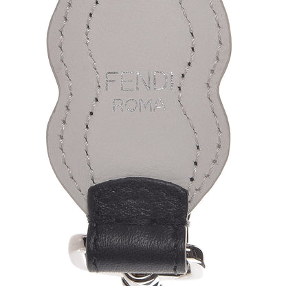 Fendi Calfskin Studded Mini Strap You Black Gold Silver 5 of 6