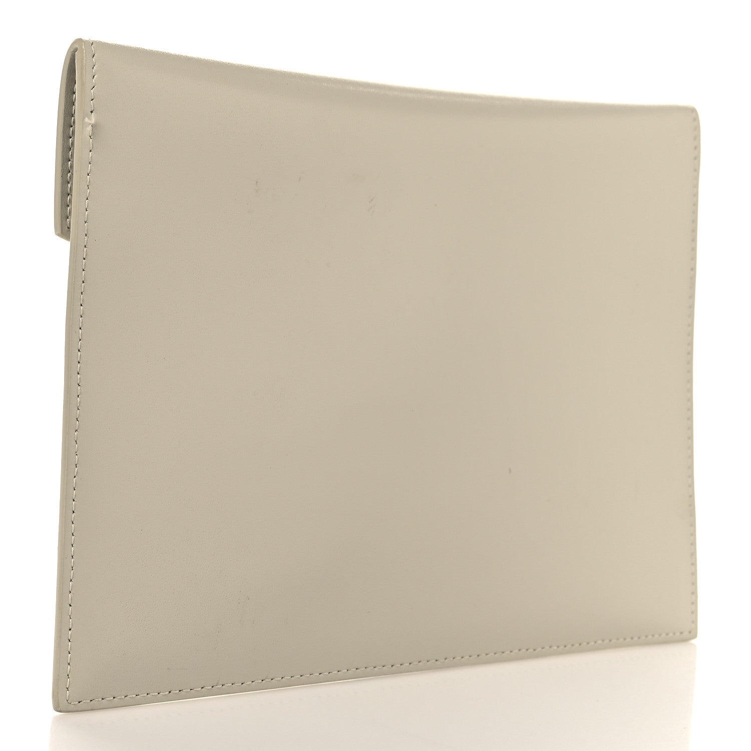 Saint Laurent Smooth Shiny Calfskin Uptown Baby Pouch Crema Soft 3 of 9