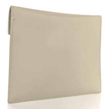 Saint Laurent Smooth Shiny Calfskin Uptown Baby Pouch Crema Soft 3 of 9