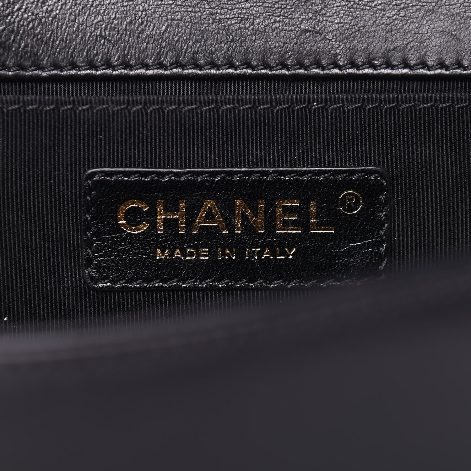 Chanel Lambskin Quilted Medium Boy Flap Black 6 of 9
