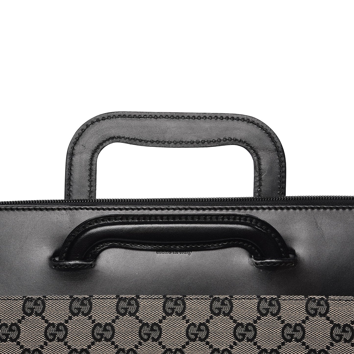 Monogram Briefcase Black