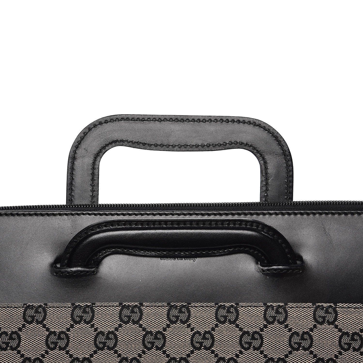 Gucci Monogram Briefcase Black 11 of 12