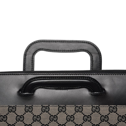 Gucci Monogram Briefcase Black 11 of 12