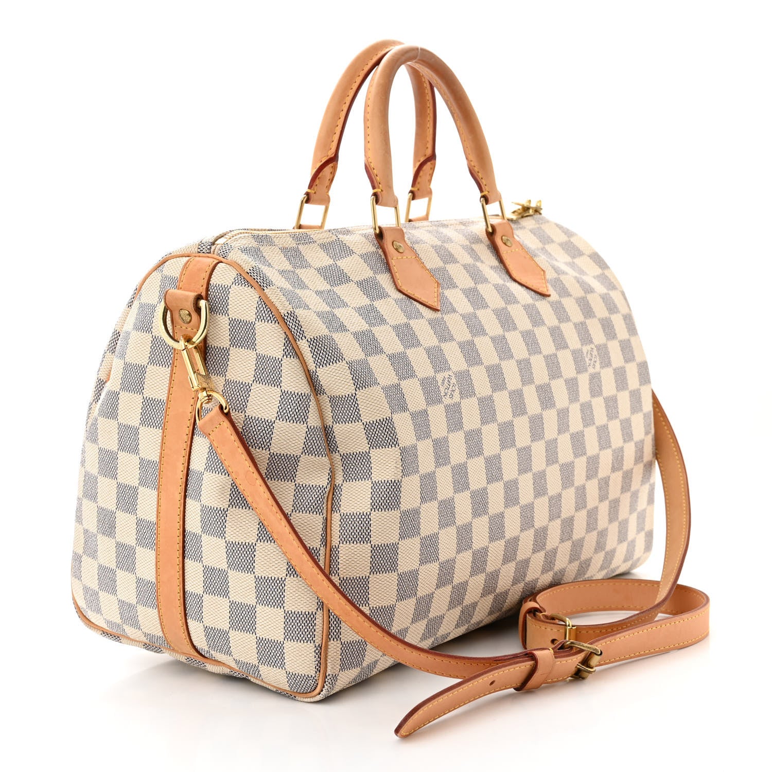 Louis Vuitton Damier Azur Speedy Bandouliere 35 3 of 14