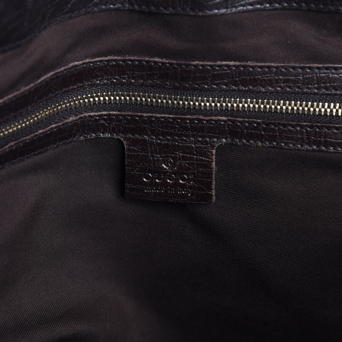Monogram Medium Hasler Tote Dark Brown