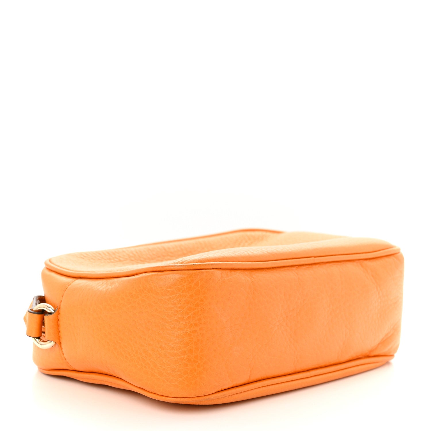 Gucci Pebbled Calfskin Small Soho Disco Bag Curcuma 4 of 16