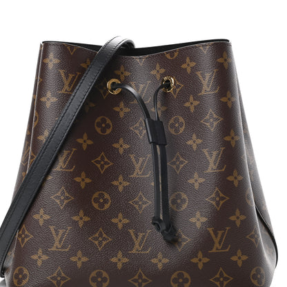 Louis Vuitton Monogram Neonoe MM Black 9 of 11