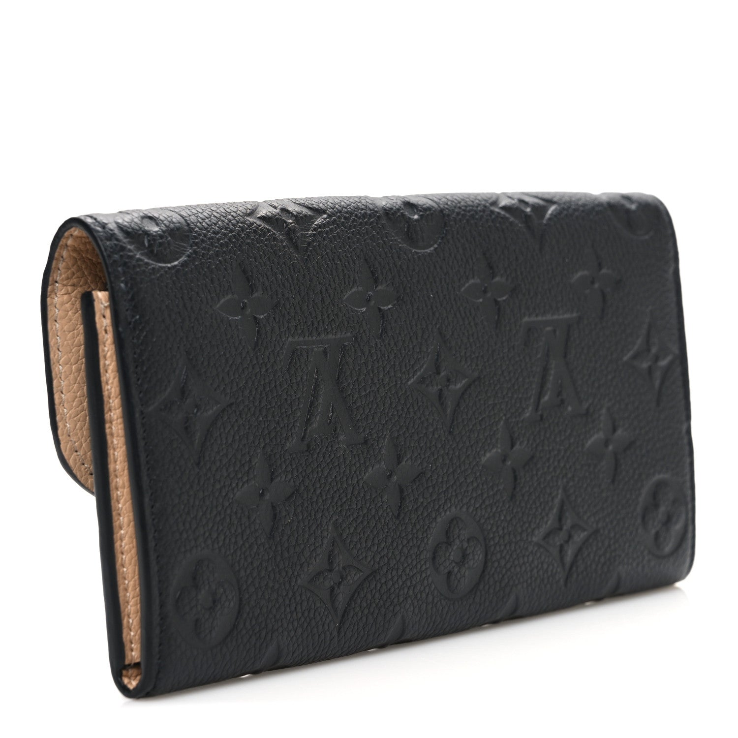 Louis Vuitton Empreinte Emilie Wallet Black Dune 3 of 7