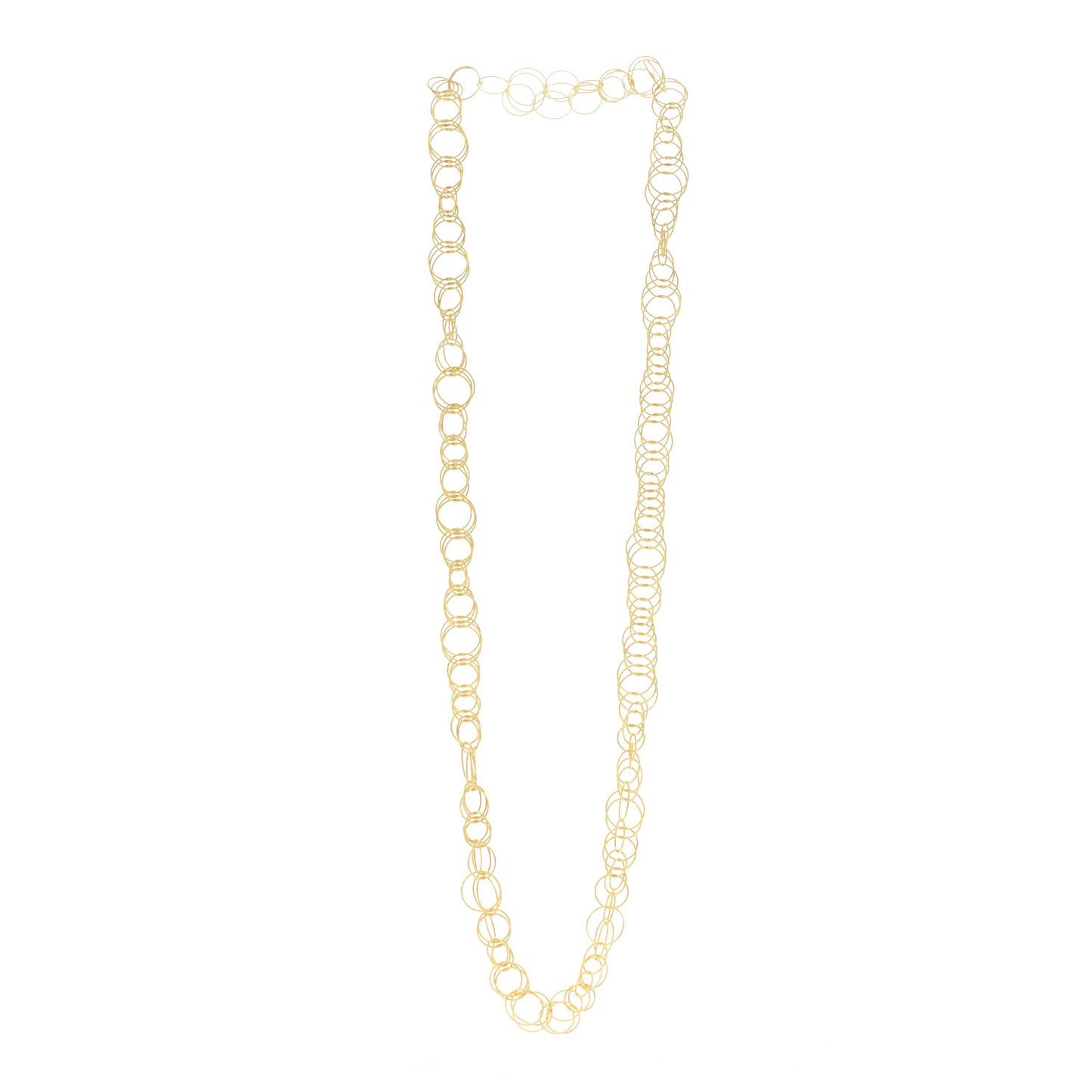18K Yellow Gold Hawaii Sautoir Necklace