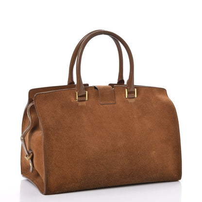 Saint Laurent Suede Medium Classic Y Cabas Light Ocre 3 of 26