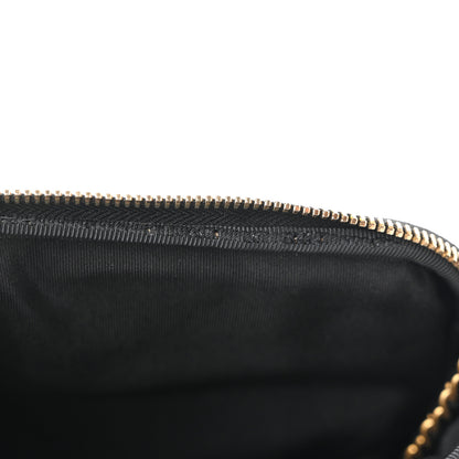 Chanel Lambskin Quilted Medium Girl Shoulder Bag White Black 11 of 12