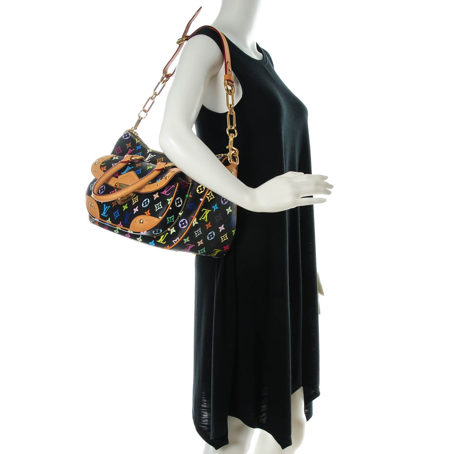 Monogram Multicolor Rita Black