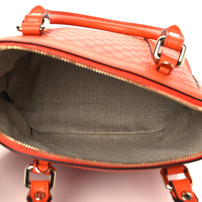 Gucci Microguccissima Mini Dome Bag Sun Orange 5 of 9