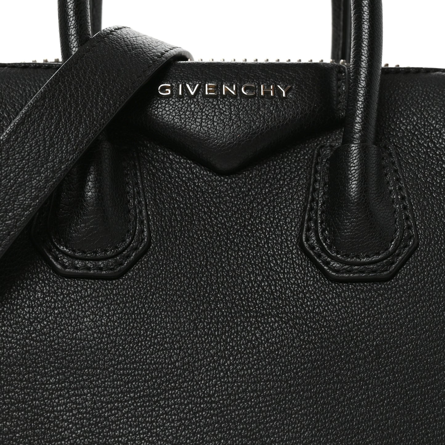 Sugar Goatskin Mini Antigona Black