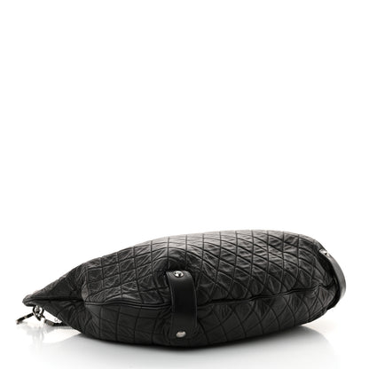 Chanel Lambskin Large Chain Mail Hobo Black 4 of 14