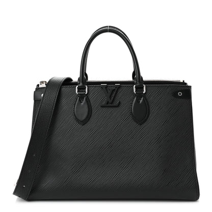 Louis Vuitton Epi Grenelle Tote MM Black 1 of 9
