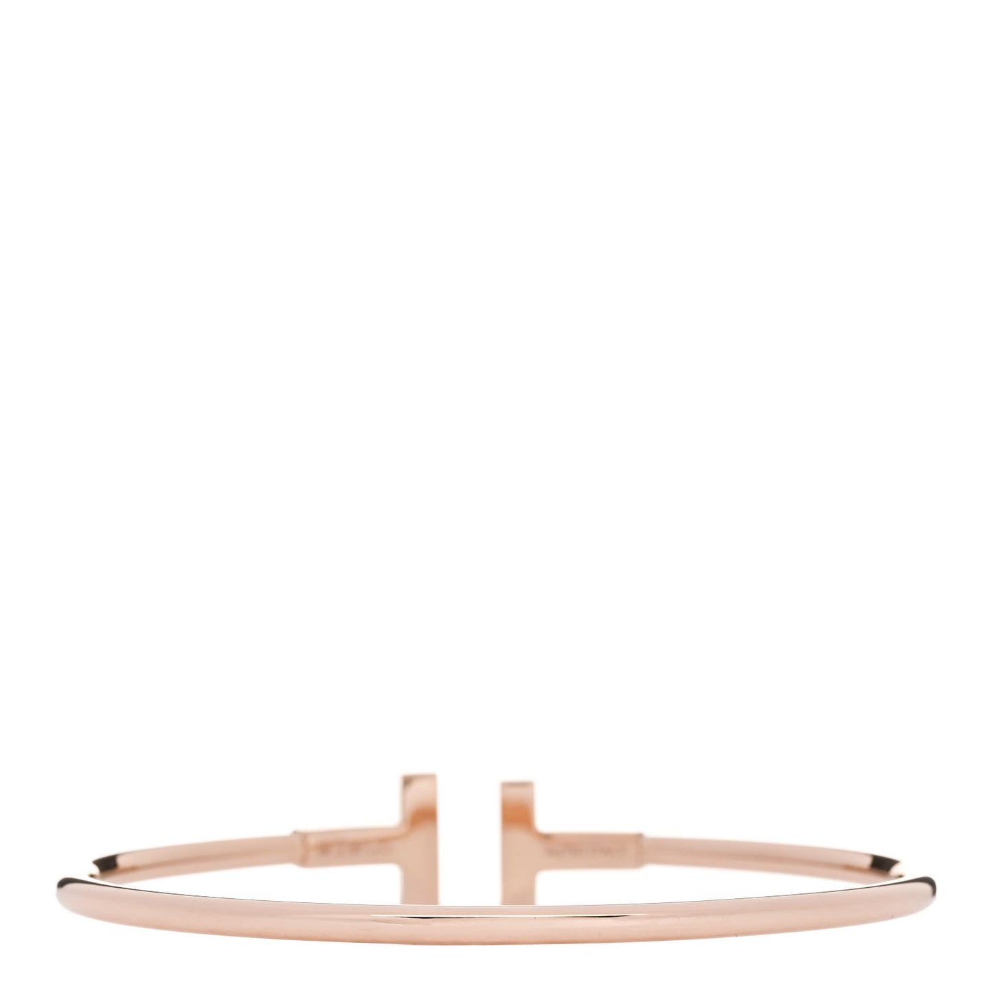 18K Rose Gold Black Onyx T Wire Bracelet