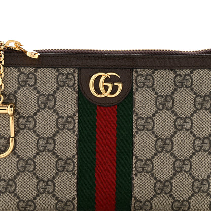 Gucci GG Supreme Monogram Web Ophidia Utility Belt Bag  100 40 Beige Ebony New Acero 9 of 11