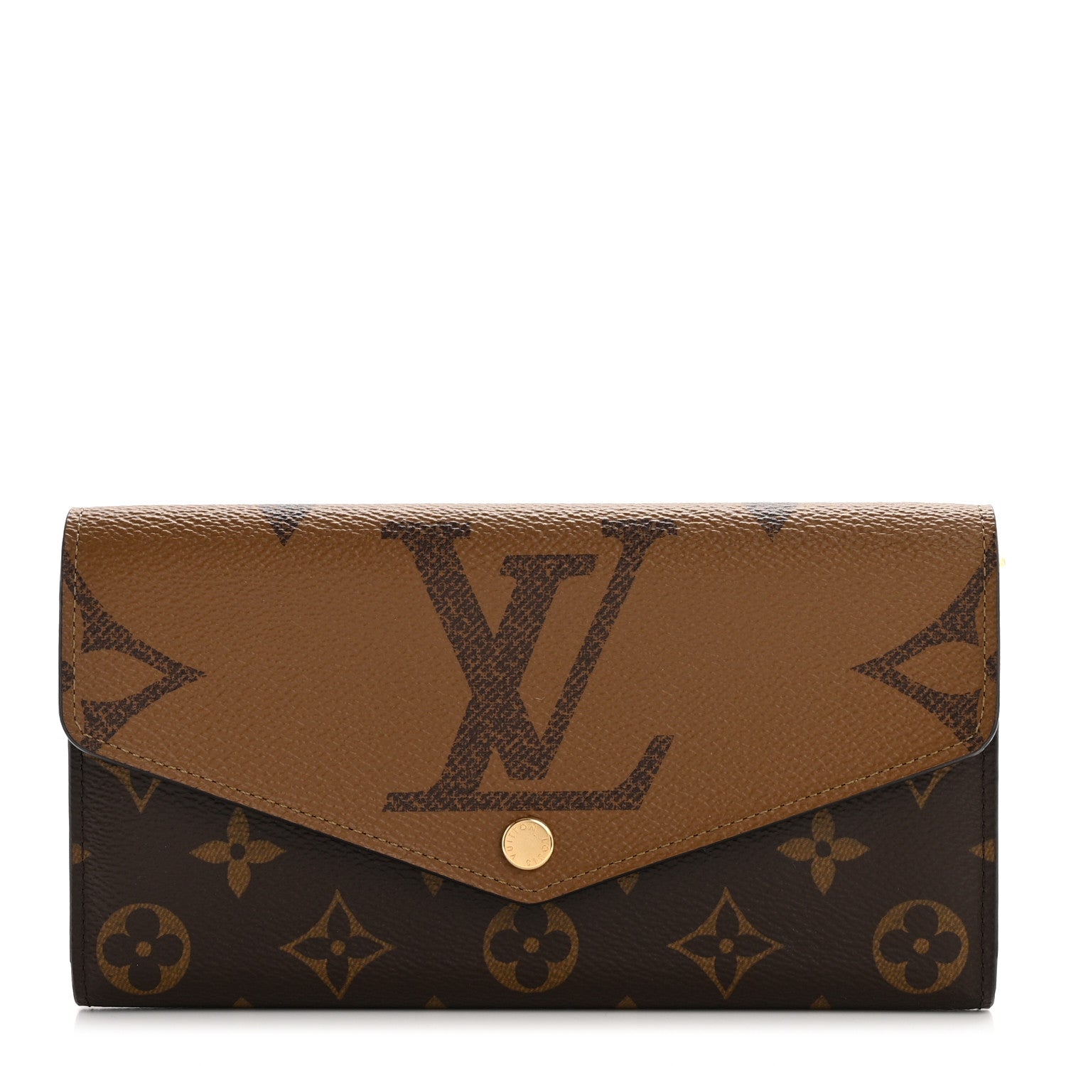 Louis Vuitton Reverse Monogram Giant Sarah Wallet 1 of 7