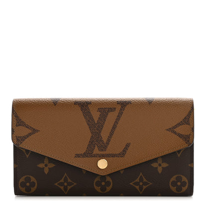 Louis Vuitton Reverse Monogram Giant Sarah Wallet 1 of 7