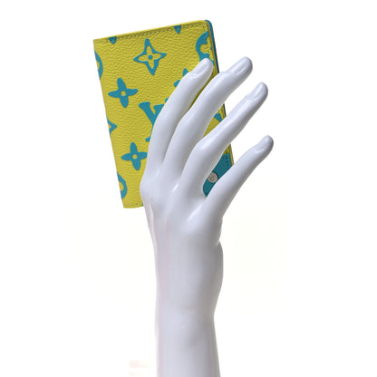 Louis Vuitton Monogram Playground Pocket Organizer Lime 2 of 7