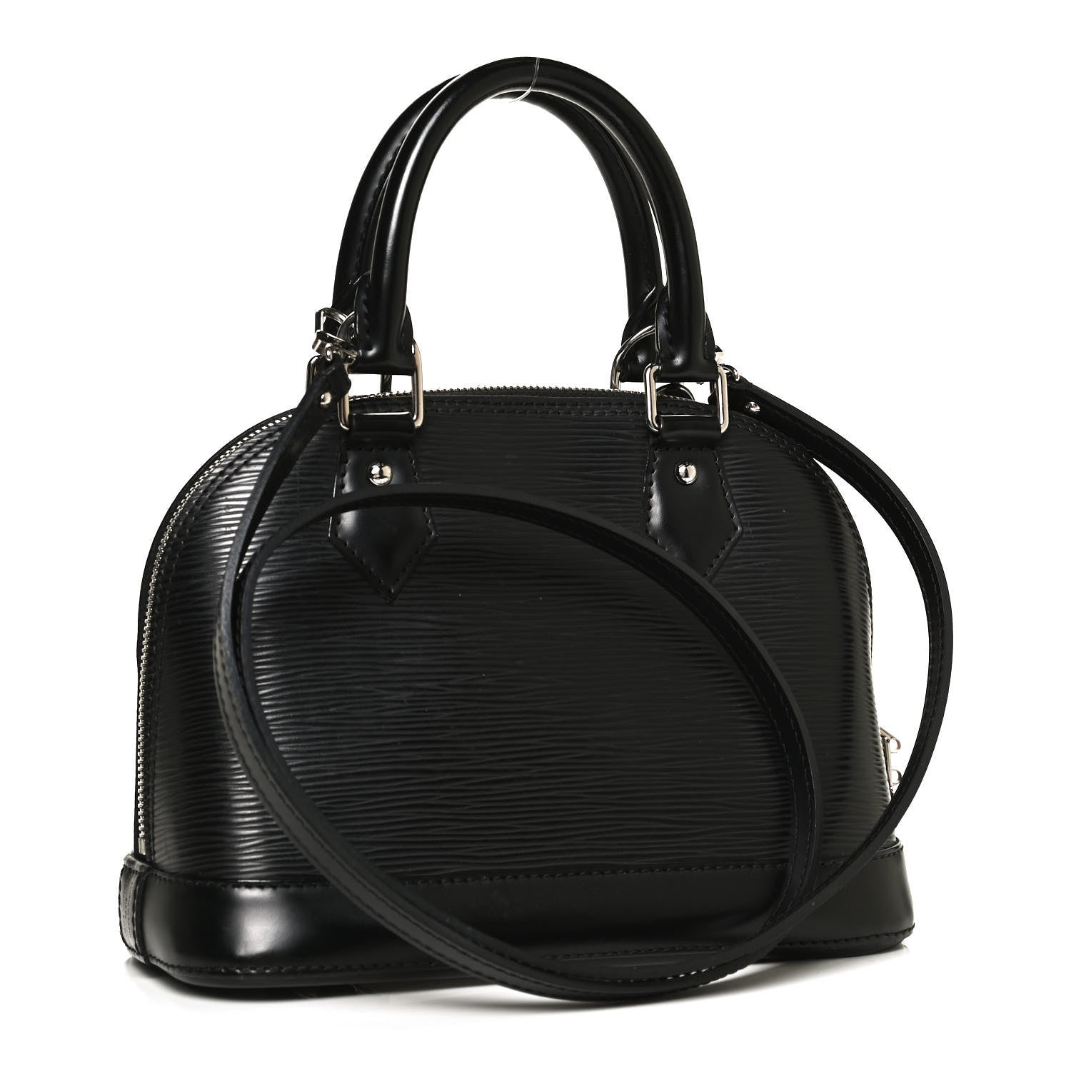 Louis Vuitton Epi Alma BB Black 4 of 12