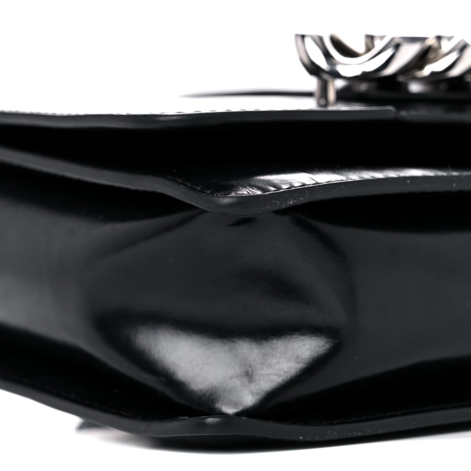 Givenchy Calfskin Infinity Flap Bag Black 6 of 22