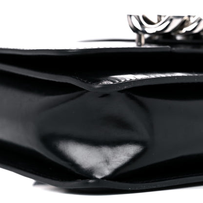 Givenchy Calfskin Infinity Flap Bag Black 6 of 22