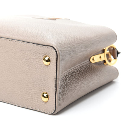 Louis Vuitton Taurillon Capucines PM Galet 7 of 10