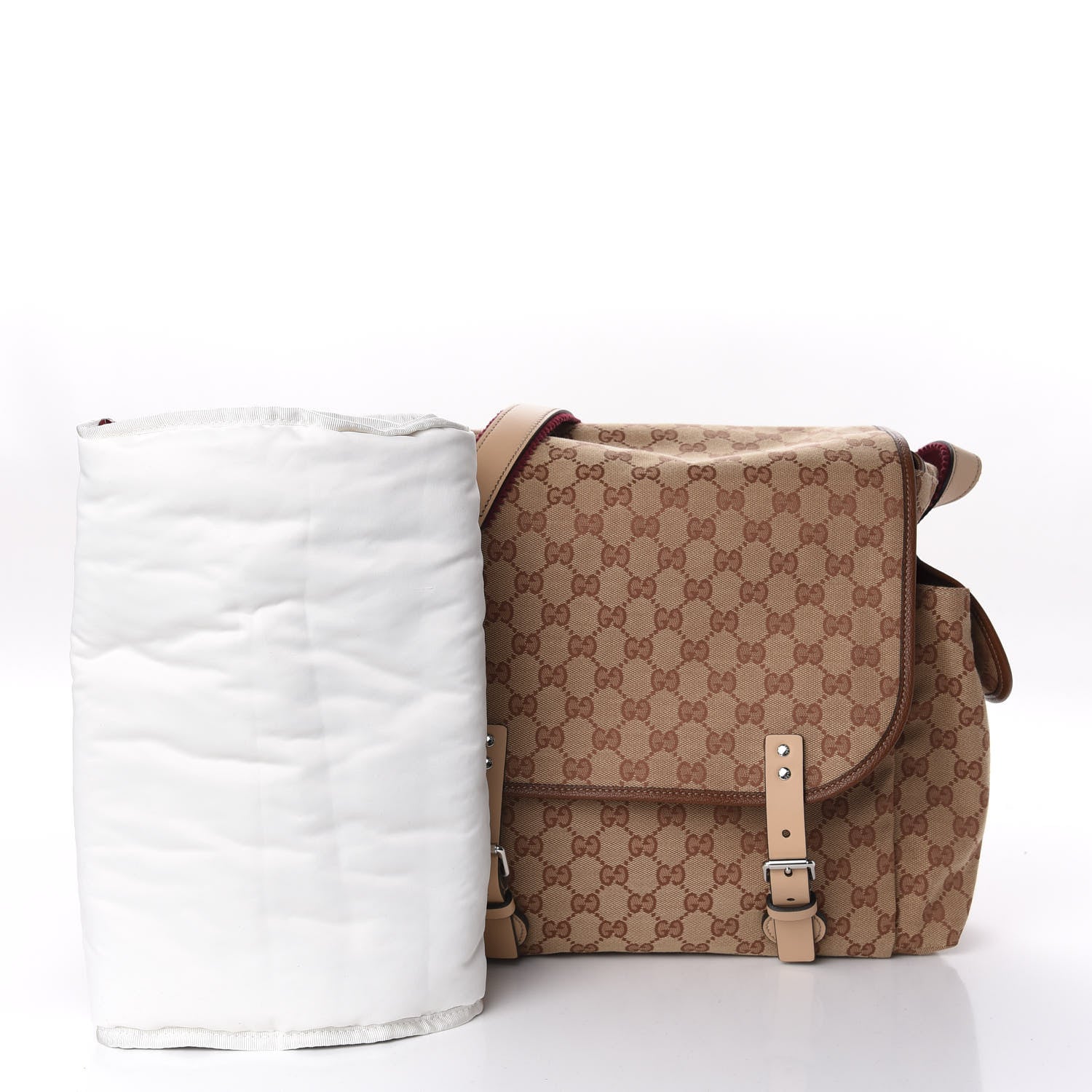 Gucci GG Monogram Diaper Bag Beige Ruggine Natural Antique Rose 11 of 11