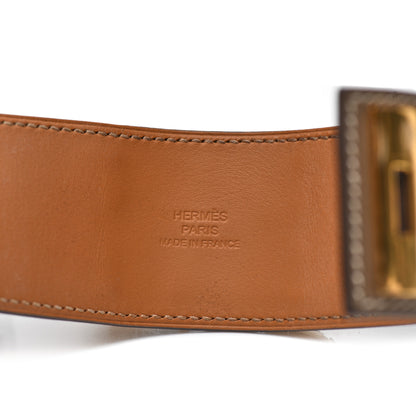Hermes Swift Collier De Chien CDC Bracelet T2 Etoupe 5 of 7