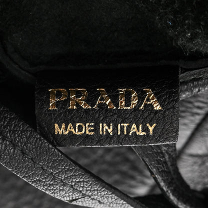 Prada Cervo Hobo Black 7 of 12