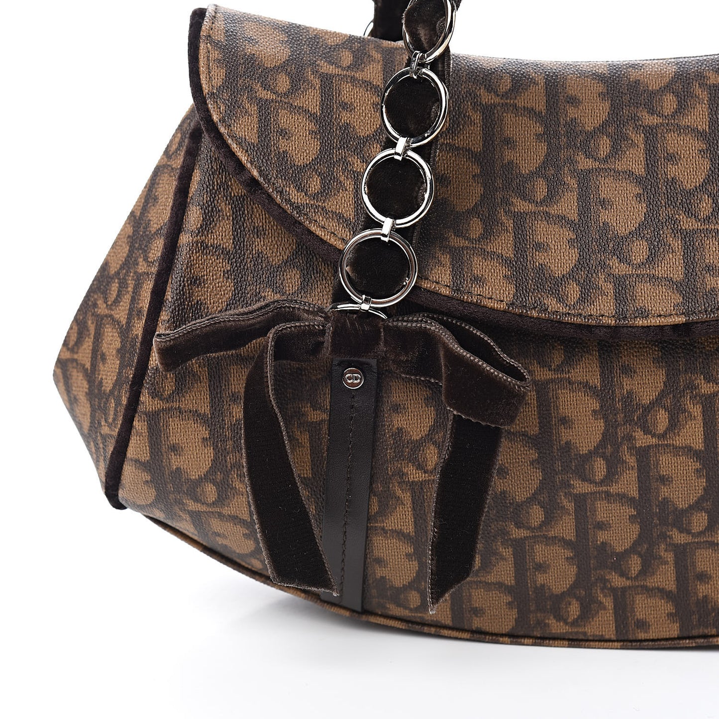 Monogram Romantique Trotter Bag Brown