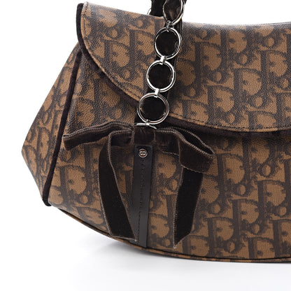Christian Dior Monogram Romantique Trotter Bag Brown 10 of 10