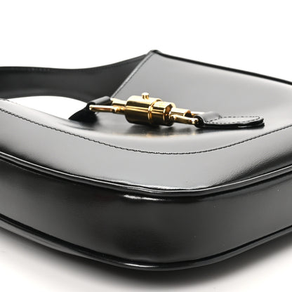 Gucci Boarded Dyana Lux Calfskin Small Jackie 1961 Hobo Black 9 of 10