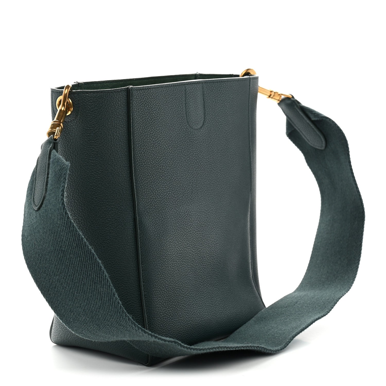 Celine Soft Grained Calfskin Small Sangle Bucket Bag Amazone