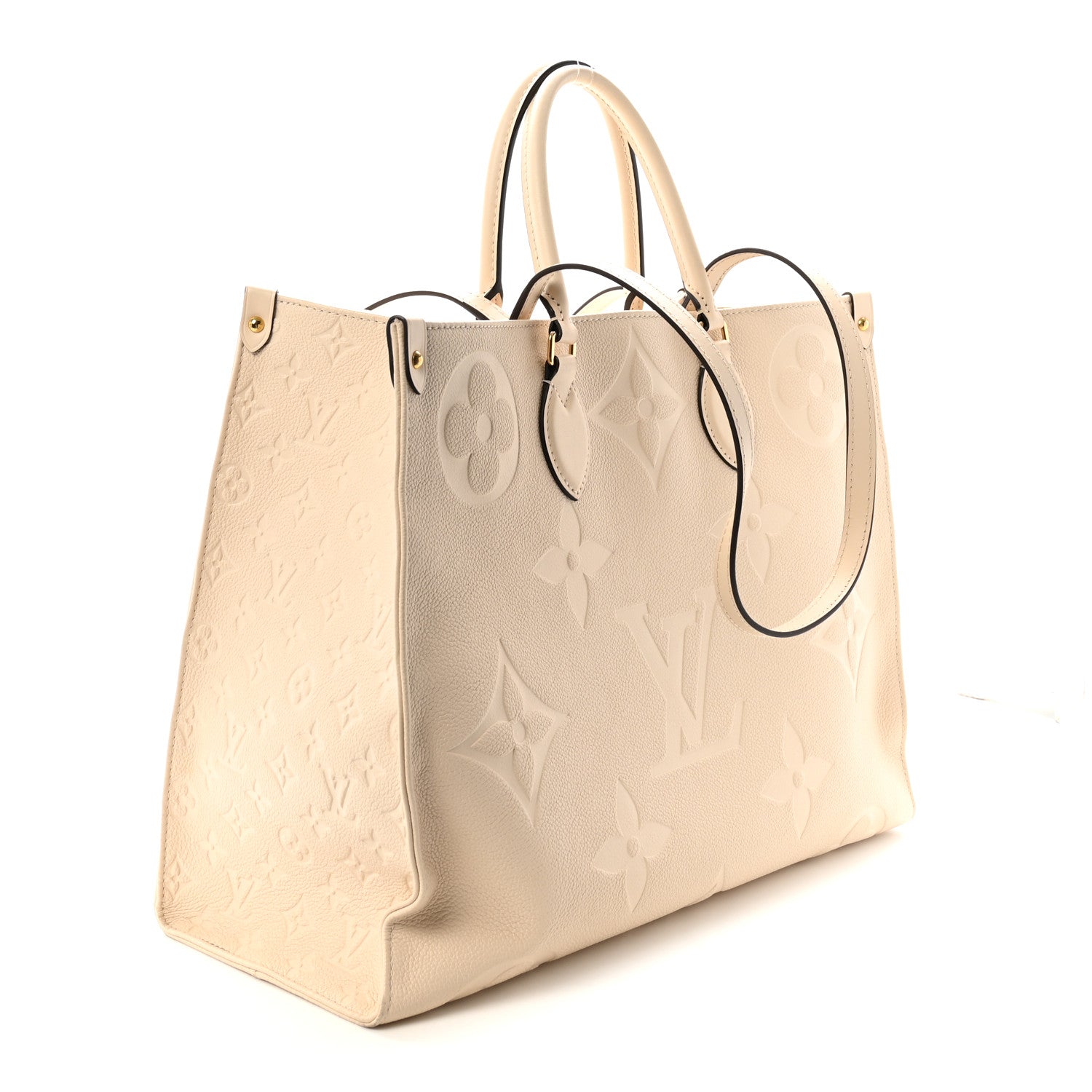 Louis Vuitton Empreinte Monogram Giant Onthego GM Creme 3 of 9