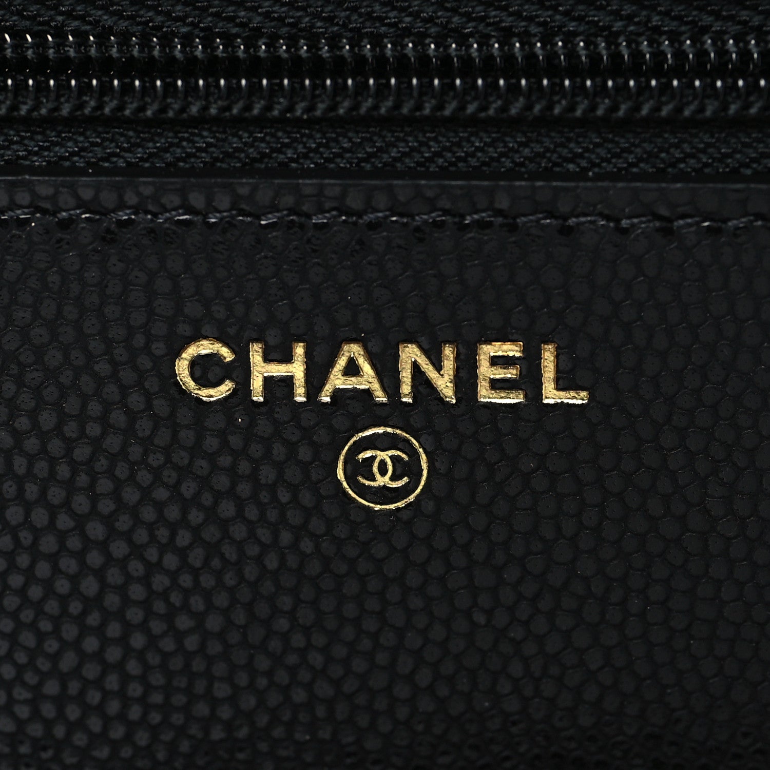 Chanel Caviar Quilted Twist Your Buttons Wallet On Chain WOC Black 6 of 10