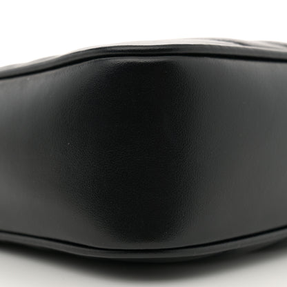 Saint Laurent Calfskin Matelasse Monogram Monochrome Lou Camera Bag Black 9 of 10
