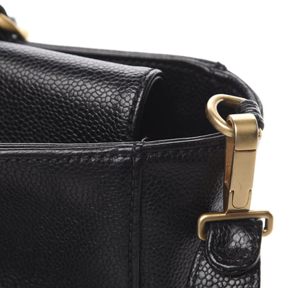 Chanel Caviar CC Tote Black 19 of 20