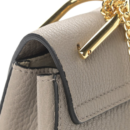 Chloe Grained Lambskin Mini Drew Shoulder Bag Motty Grey 13 of 14