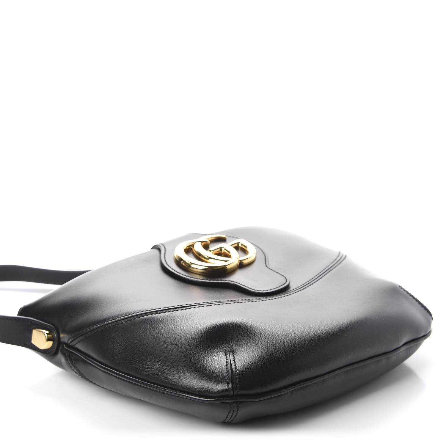 Gucci Calfskin Medium Arli Shoulder Bag Black 4 of 10
